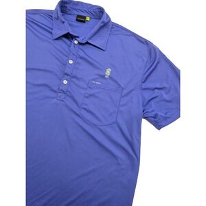 The‎ Standard Club Golf Sligo Men's Blue Pocket Polo Shirt - XL
